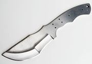 D-2 Steel Tracker Knife Making Blank Blade Skinning Skinner D2 Knives