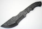 Tracker Ladder Damascus Large High Carbon Steel Tracker Blank Blanks Blade Knife Making Knives