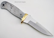 8 inch Blank Custom Knife Blanks Making Steel Blade Stainless Double Edge Sharp