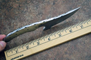 D2 Steel Curved Upswept Knife Making Blank Blade Skinning D-2 Knives