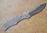 Damascus Hunter Knife Blank Blade Blanks Skinning Skinner Steel 1095HC