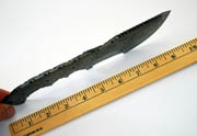 Tracker Raindrop Damascus Large High Carbon Steel Blank Blade Knives Knife Making Blanks