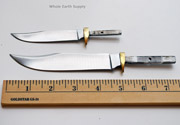 Set of Blanks - Small + Medium Blades Knife Making Small Knives Blank Skinning Custom