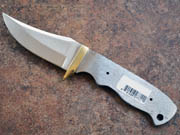 Clip Point Knife Blanks Blades Fingergroove Knives Hunter Parts Making