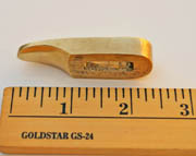 Solid Brass Guard #01 for Knife Making Finger Guard Build Handle Knives Custom