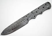 Drop Point Damascus Knife Blank Blade Skinning Skinner Best Steel 1095HC