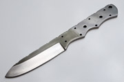 High Carbon 1095 Steel Drop Point Knife Blank Blade Skinner 1095HC New