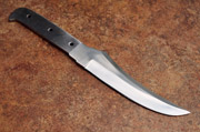 D2 Steel Upswept Knife Making Blank Blade Skinner Skinning D-2 Knives