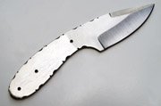 High Carbon Steel 1095 Drop Point Knife Blank Blade Skinner 1095HC New