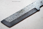 Damascus Knife Blank Blade Making Tanto Skinning Skinner Best Steel