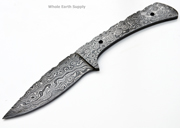 Knife Making Damascus Drop Point Blank Knives Steel 1095 HC Custom Blade